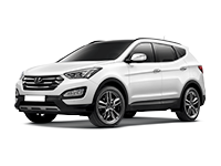Hyundai Эва-коврики на Hyundai Santa Fe IV 5 Мест 2018 -