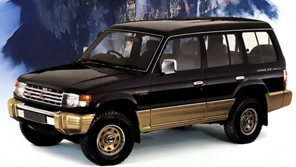 Mitsubishi Montero 2 1990-2000, внедорожник