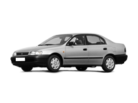Toyota Эва-коврики на Toyota Carina T210 Правый Руль 1996 - 2001