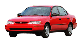 Toyota Эва-коврики на Toyota Corolla Levin (E100) Правый Руль 1991 - 1997
