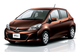 Toyota Эва-коврики на Toyota Vitz III (Xp130) 2010 - 2014